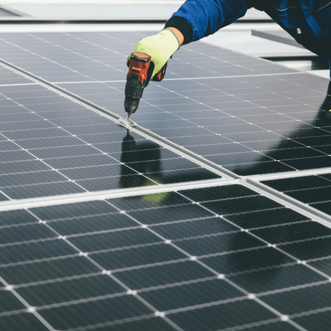 Professional solar panel cleaning